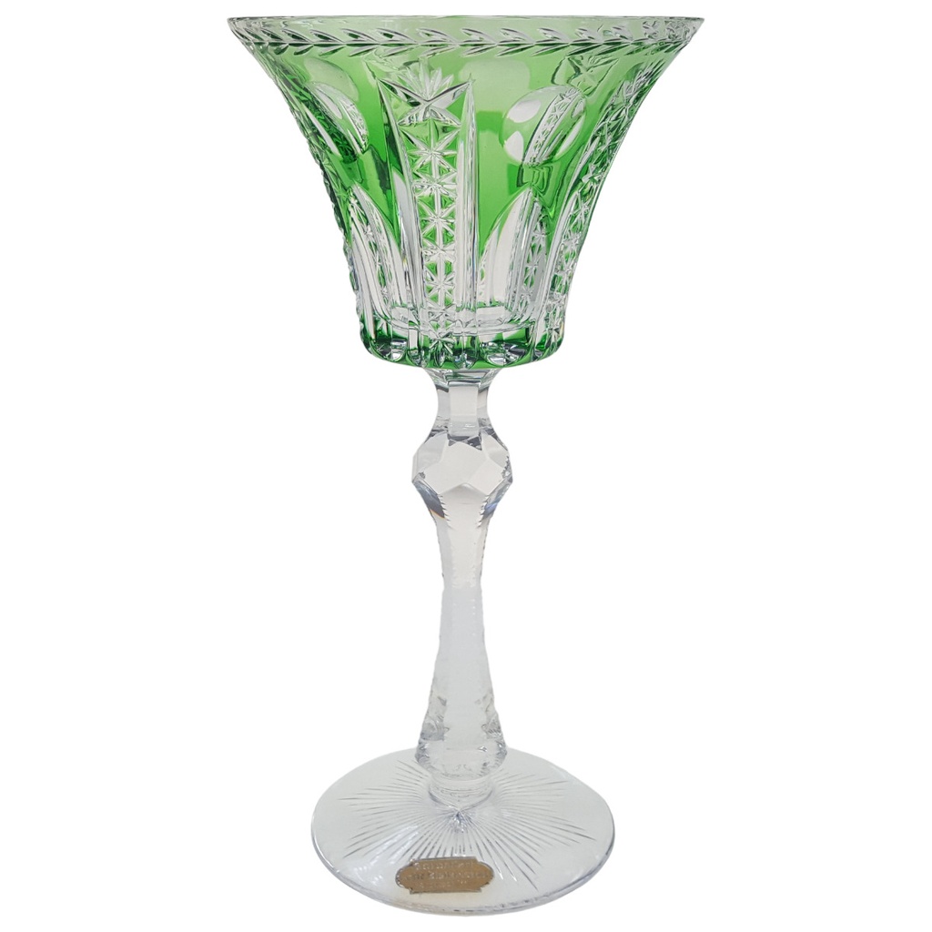 [1780585] Römerglas Überfangglas Liberty Blue Knittel Grün Resedagrün