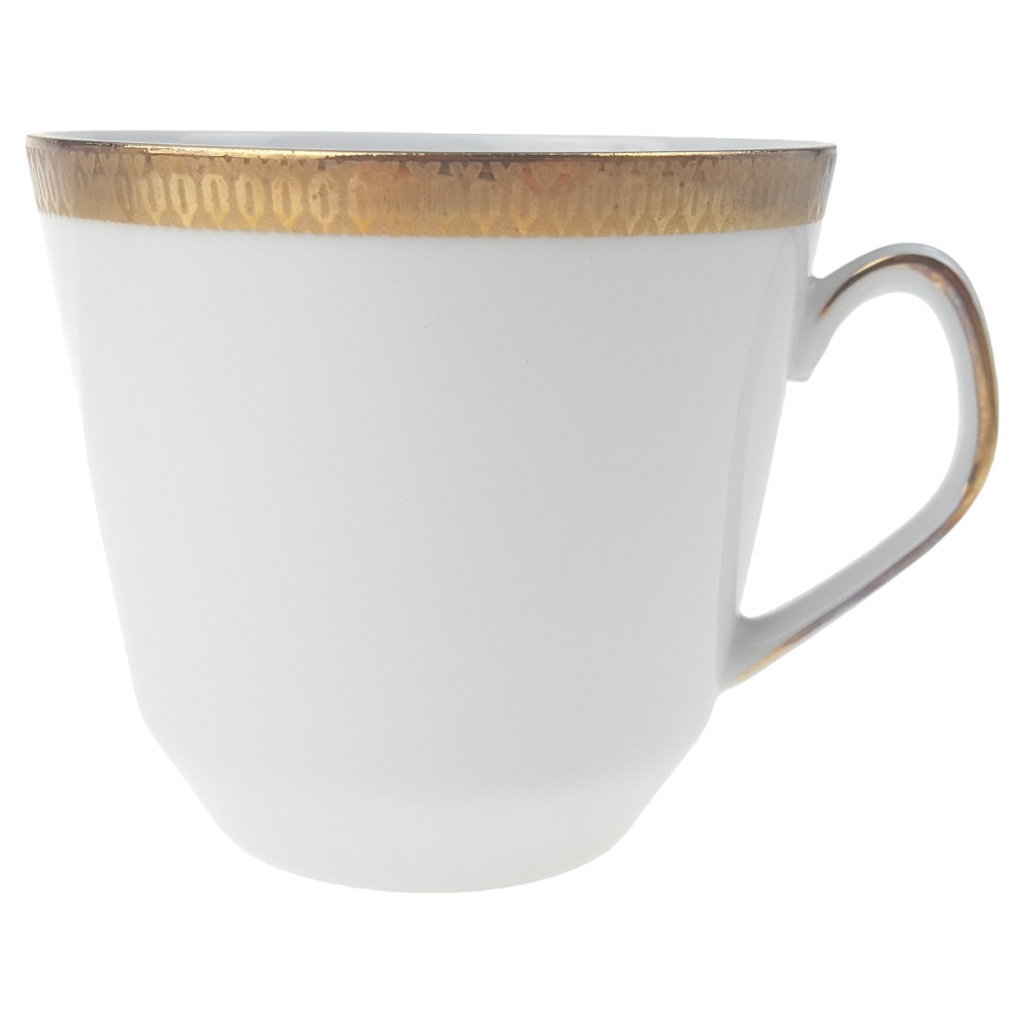 [1780673T] Kaffeetasse Händel Bavaria Goldrand 7 mm gebraucht - gut