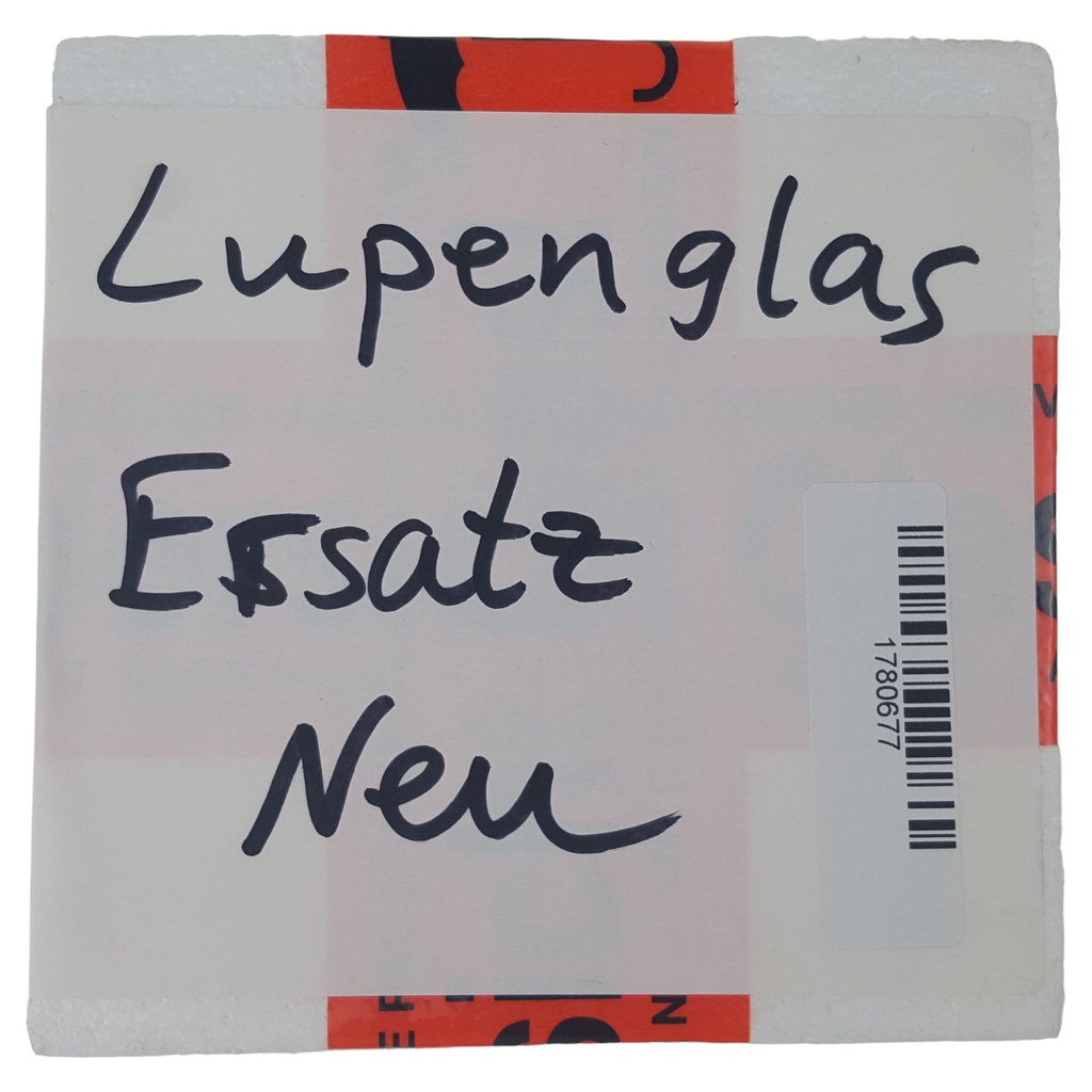 Lupenglas Ersatzglas für Handlupe Rund