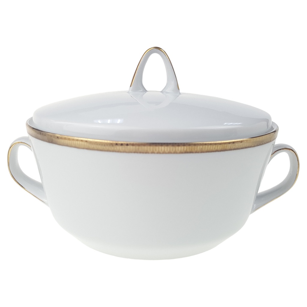 [1780686] Ragoutterrine 1,3 L Händel Bavaria Goldrand 7 mm gebraucht - sehr gut