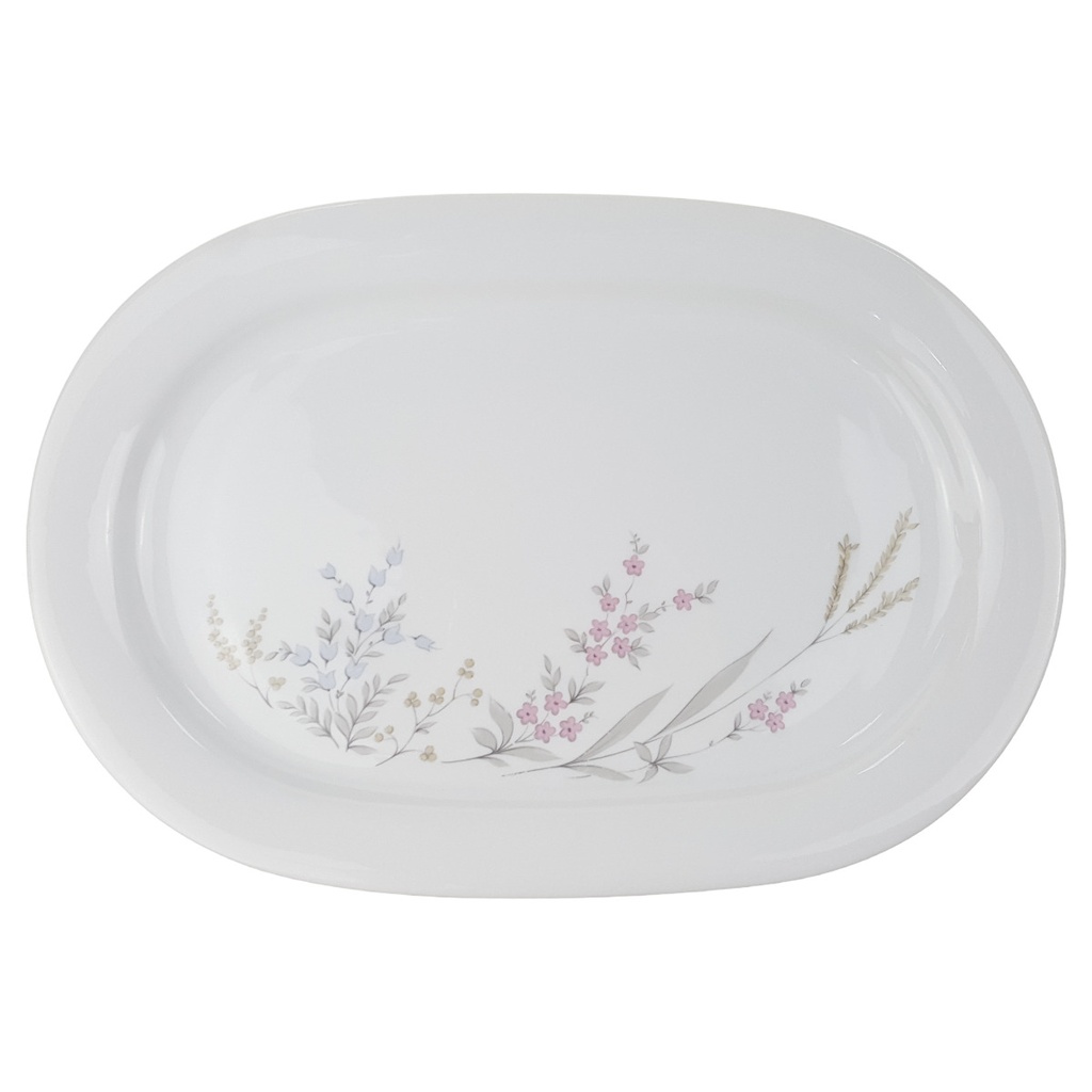Speiseplatte 32x22 cm Winterling Kirchenlamitz Blumendekor Bunt gebraucht - gut
