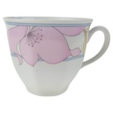 Kaffeetasse Atelier Porzellan Bunte Blumen gebraucht - gut