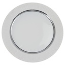 Speiseteller 23 cm Thomas Porzellan Arcta Platin Grau