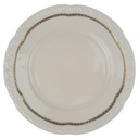 Speiseteller 25 cm Edelstein Frauenlob Elfenbein Goldrand 6965 gebraucht - gut