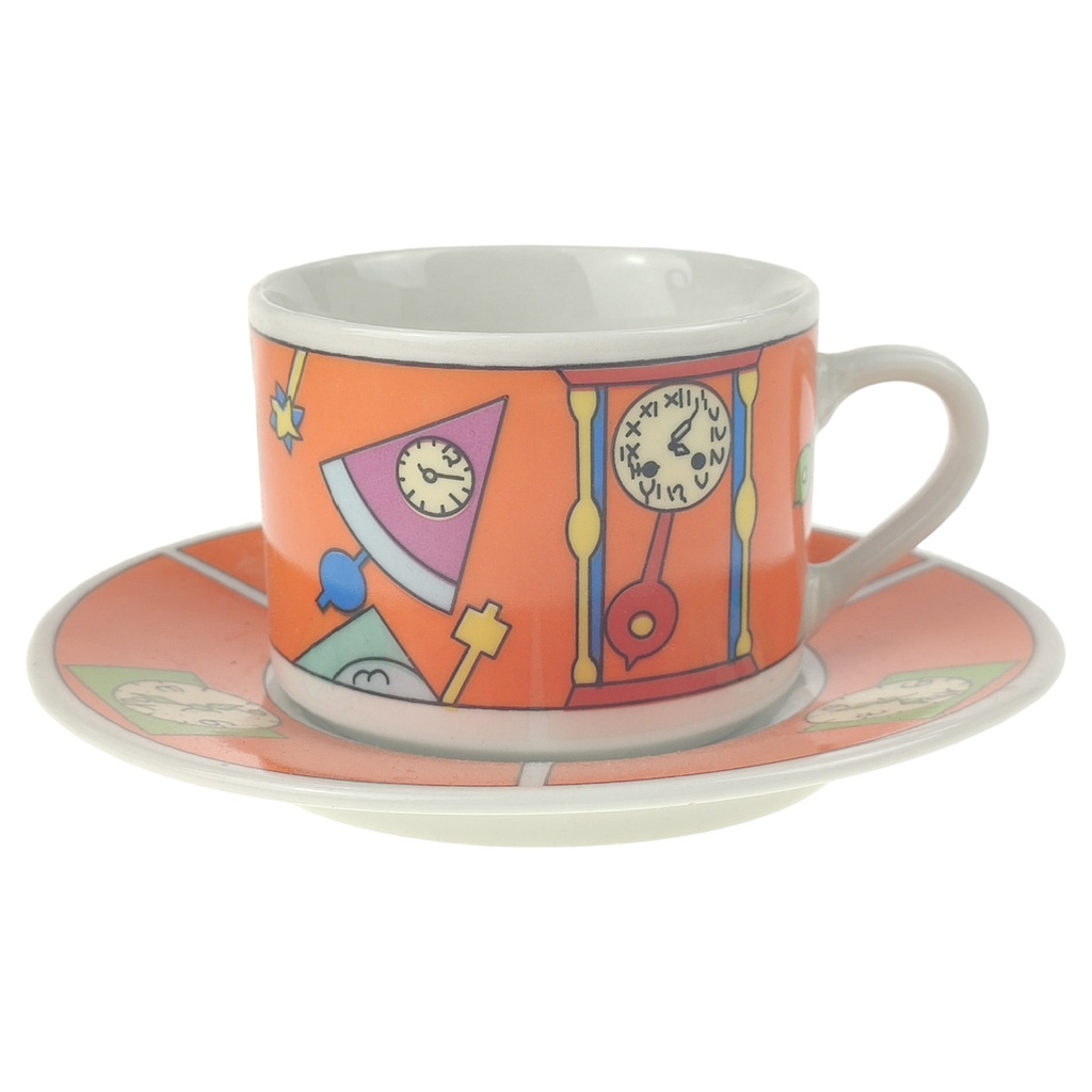 [1780958] Mokkatasse mit Untertasse 2tlg Liberty Blue Orange