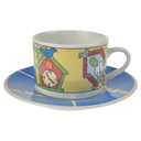 Mokkatasse mit Untertasse 2tlg Liberty Blue Blau