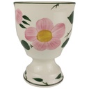 Kakaobecher Saftbecher auf Fuß D 9 cm H 12 Villeroy & Boch Wildrose gebraucht-sehr gut