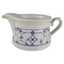 Sauciere Marienbad Ingres Weiss Indisch Blau gebraucht - sehr gut
