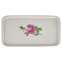 Tablett für Milch und Zucker H 1,2 cm 19,4x10 Alt Fürstenberg Rote Rose 02171 Porzellan gebraucht-sehr gut