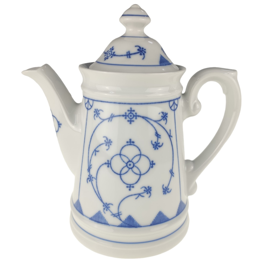 [1805962] Kaffeekanne 0,9 L Winterling Schwarzenbach Indisch Blau Porzellan gebraucht-gut