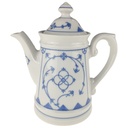 Kaffeekanne 0,9 L Winterling Schwarzenbach Indisch Blau Porzellan gebraucht-gut