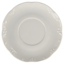 Untertasse für Kaffee Rosenthal Monbijou Weiß gebraucht - sehr gut