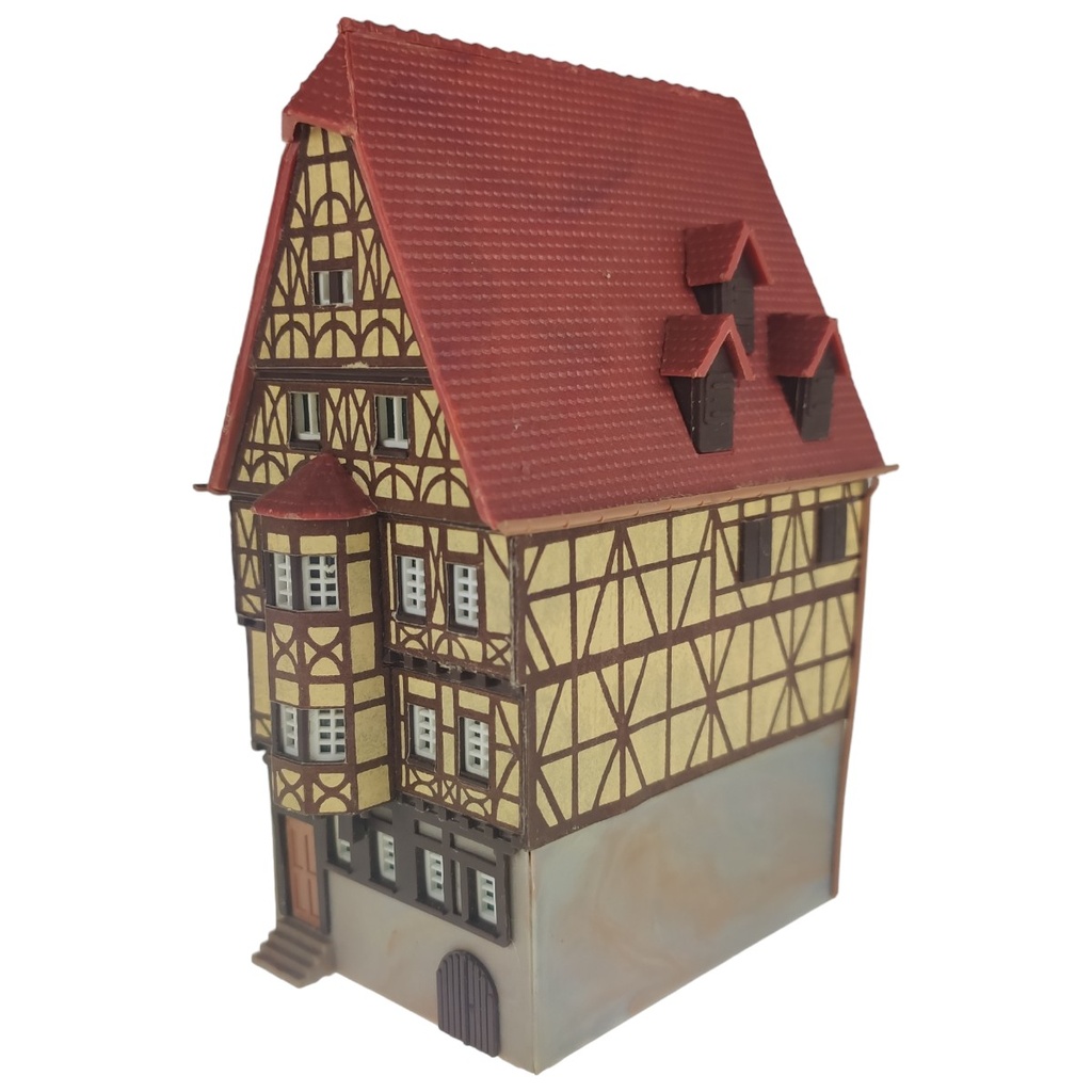 Kibri N 7082 Fachwerkhaus Altstadthaus Gebäude Fertigmodell