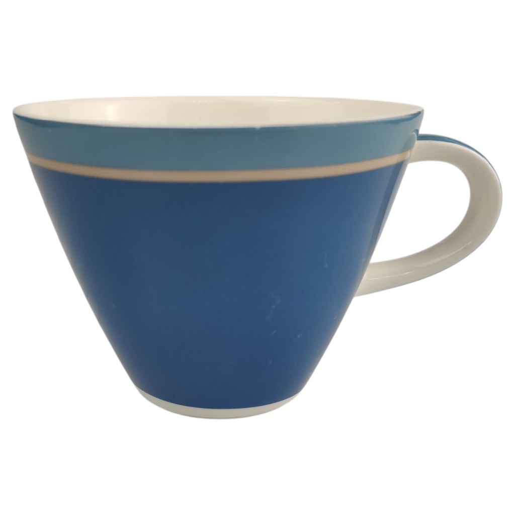 [1806255] Kaffeetasse Villeroy & Boch Caffe Club Uni Cornflower gebraucht - gut
