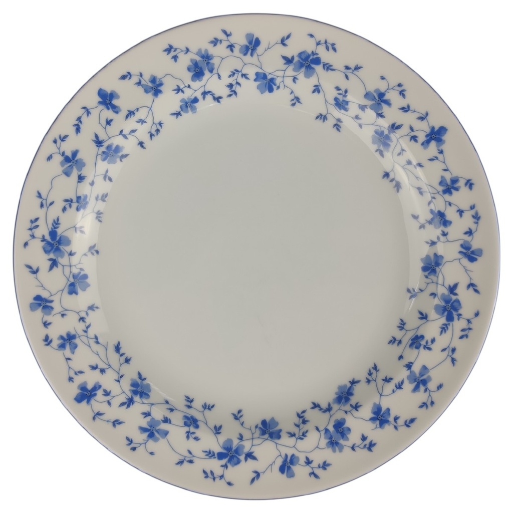 [1806298] Speiseteller 24,7 cm Arzberg Form 1382 Blaublüten gebraucht - gut