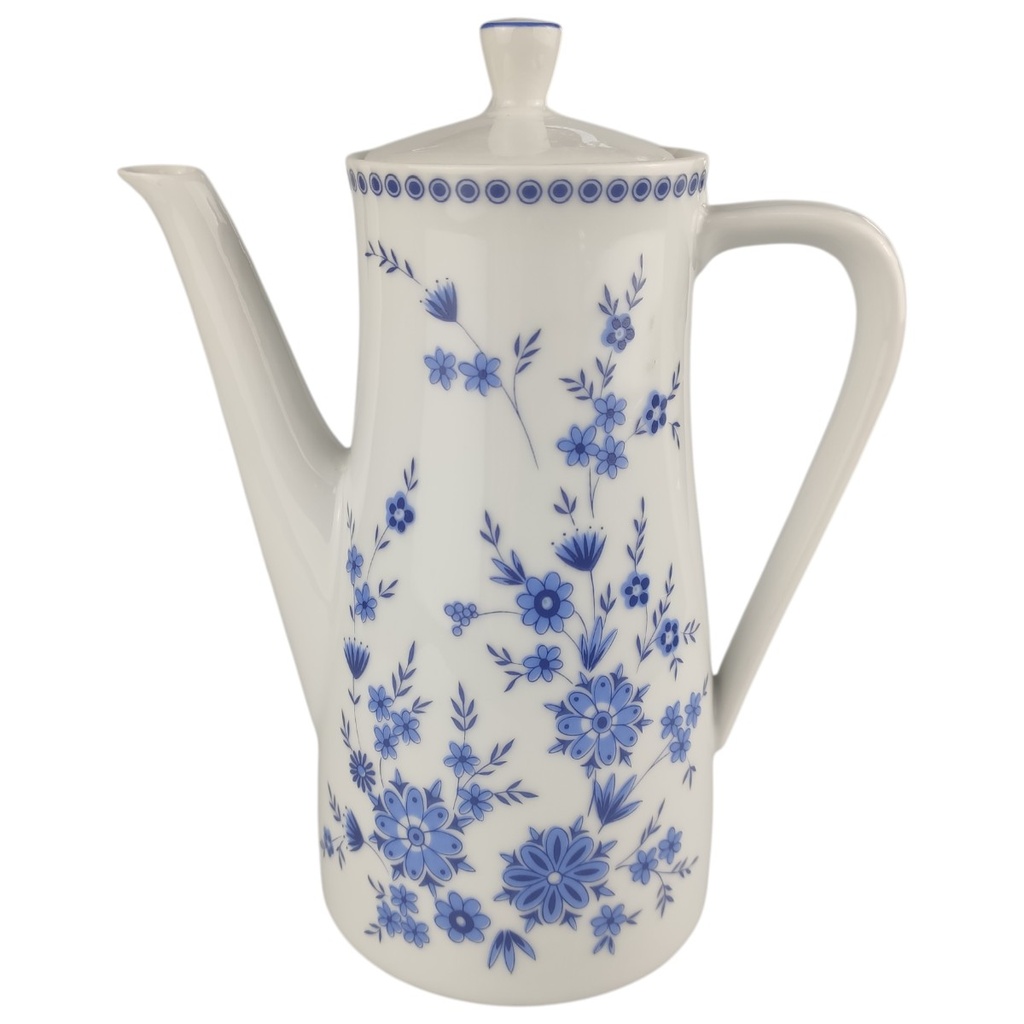 [1806323] Kaffeekanne Kanne 0,55 L Seltmann Weiden Doris Bayerisch Blau gebraucht - gut