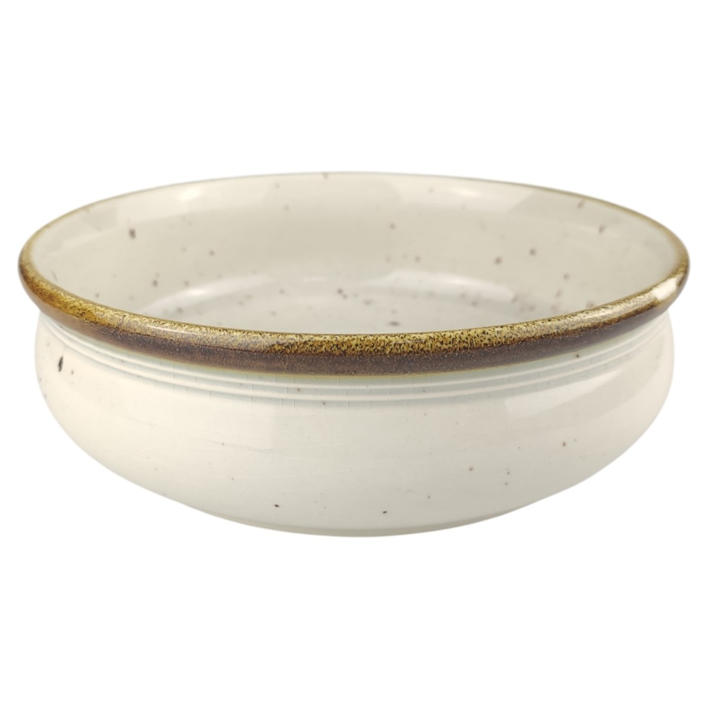 [1806337] Schüssel klein 18,5 cm Gallo Normandie Braun gebraucht - akzeptabel
