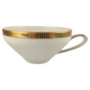 Teetasse Goldrand Zeh Scherzer 9719 Elfenbein gebraucht - sehr gut