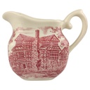 Milchkännchen English Ironstone Tableware (EIT) Old Castles Rot gebraucht - gut