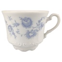 Kaffeetasse Mitterteich Form 2000 Blaue Blumen gebraucht - gut