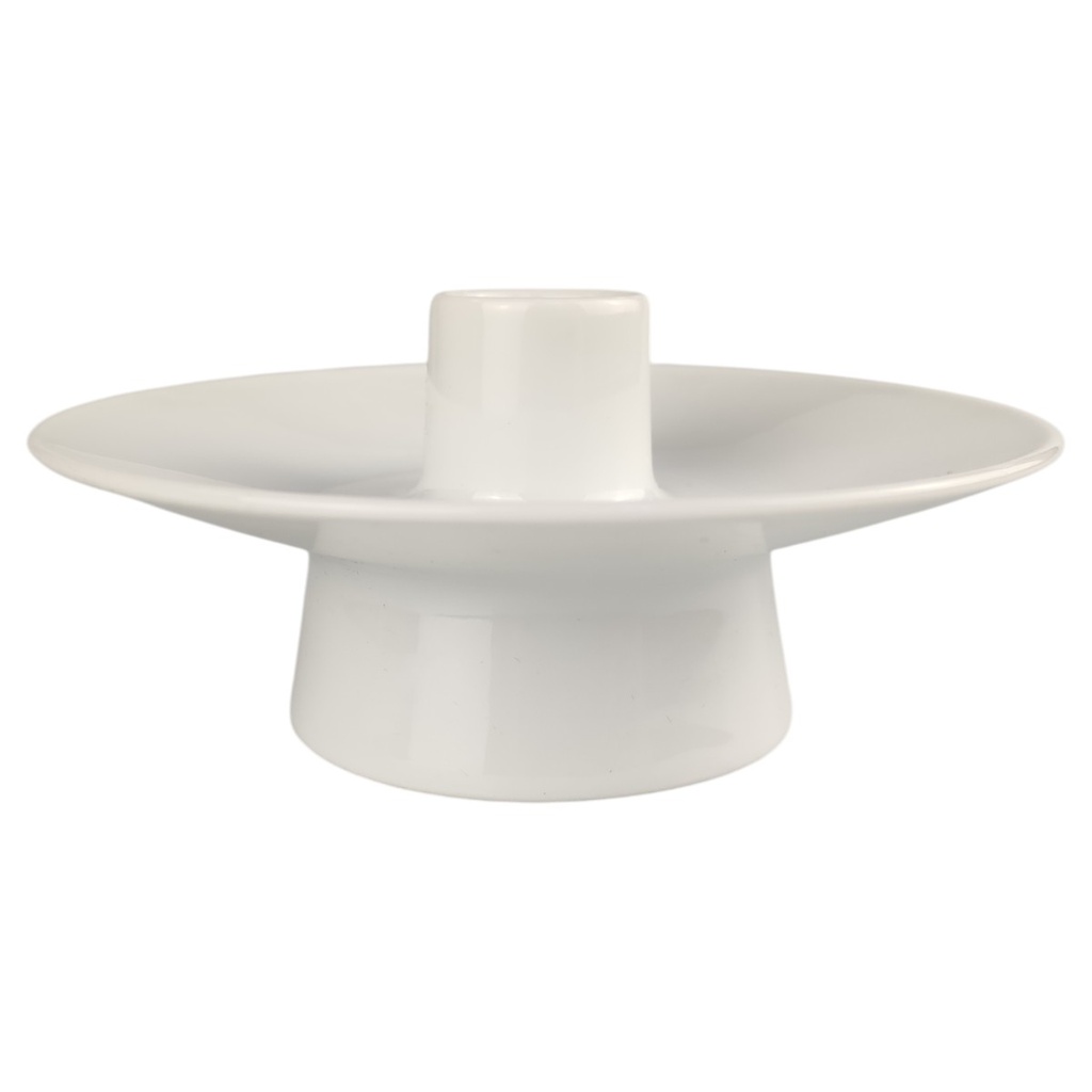 [1806384] Kerzenhalter für Stabkerzen Rosenthal Weiß gebraucht - sehr gut