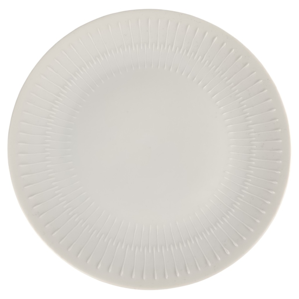 [1806388] Kuchenteller Dessertteller Frühstücksteller 19,8 cm Hutschenreuther Apart Weiß gebraucht - sehr gut