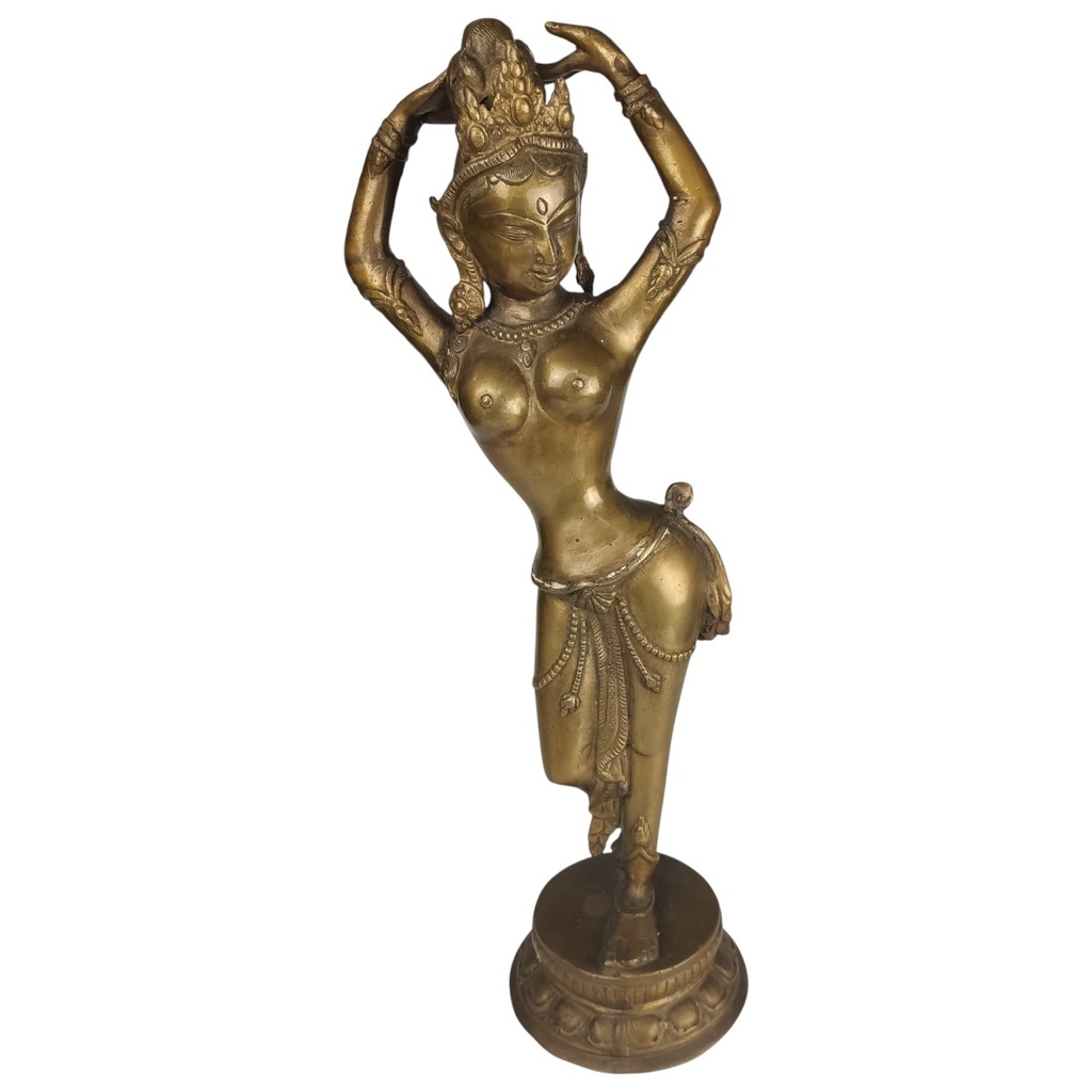 [1816855] Skulptur Figur Messing Bronze Tara im Tanz