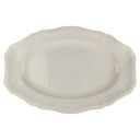 Servierplatte groß 46,3x30,5 cm Rosenthal Chippendale Weiß gebraucht - akzeptabel