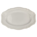 Servierplatte groß 45,5x30 cm Rosenthal Chippendale Weiß gebraucht - akzeptabel