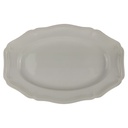 Servierplatte 32,8x22 cm Rosenthal Chippendale Weiß gebraucht - akzeptabel