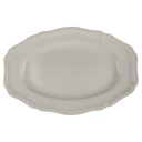 Servierplatte 37,4x25 cm Rosenthal Chippendale Weiß gebraucht - akzeptabel