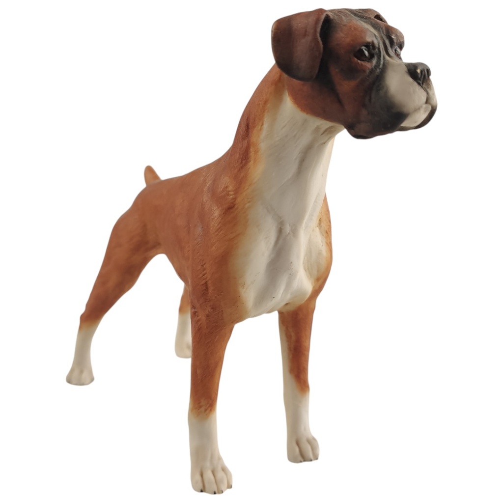 [1818154] Figur Boxerhund Hund braun CA 1992 Porzellan