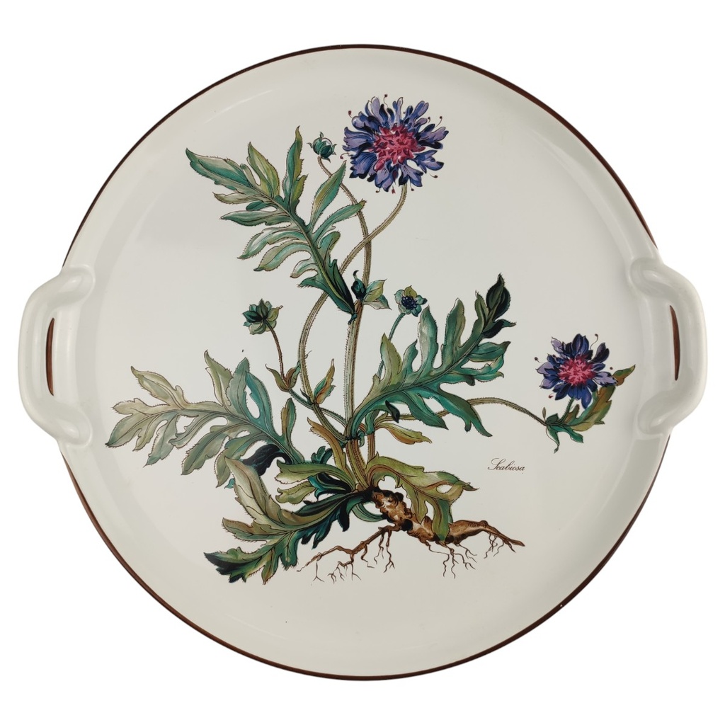 [1818163] Kuchenplatte mit Henkeln Villeroy & Boch Botanica Scabiosa I. Wahl gebraucht - sehr gut