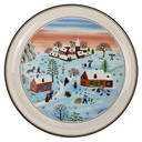 Wandteller Villeroy & Boch Die vier Jahreszeiten Winter No. 4 gebraucht - neuwertig