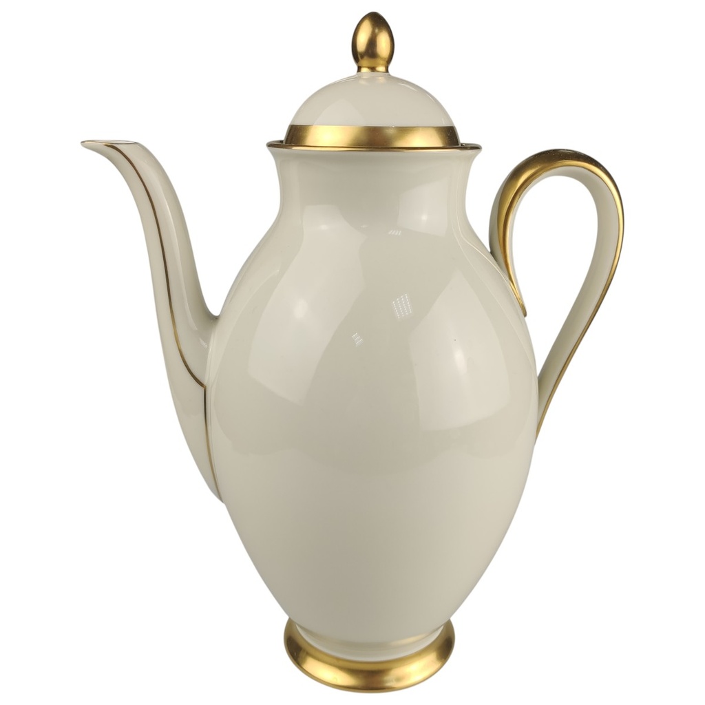 [1818190] Kaffeekanne 1,4 L Fürstenberg Fürstin Goldrand 01650 Beige gebraucht - sehr gut