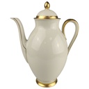 Kaffeekanne 1,4 L Fürstenberg Fürstin Goldrand 01650 Beige gebraucht - sehr gut