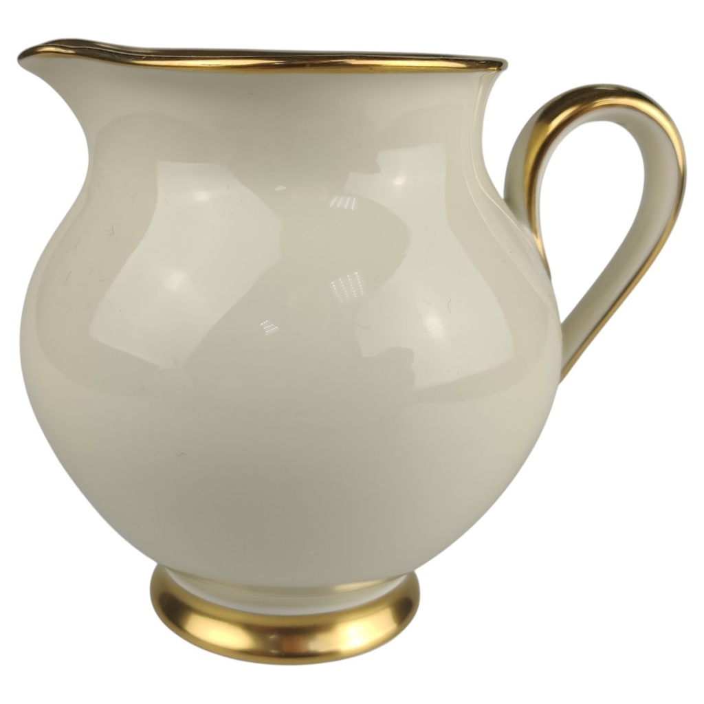 Milchkännchen Fürstenberg Fürstin Goldrand 01650 Beige gebraucht - sehr gut
