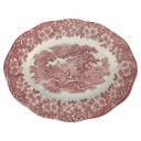 Servierplatte 29,5x23,5 cm Unicorn Woodland Rot