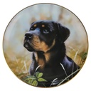 Wandteller Sammler Factum Ein verlässlicher Freund Rottweiler John Silver