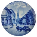 Wandteller Fürstenberg Buersche Hochstraße um 1895