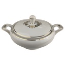 Ragoutterrine Goldrand Golddekor 1,6 L Hertel Jacob gebraucht - sehr gut