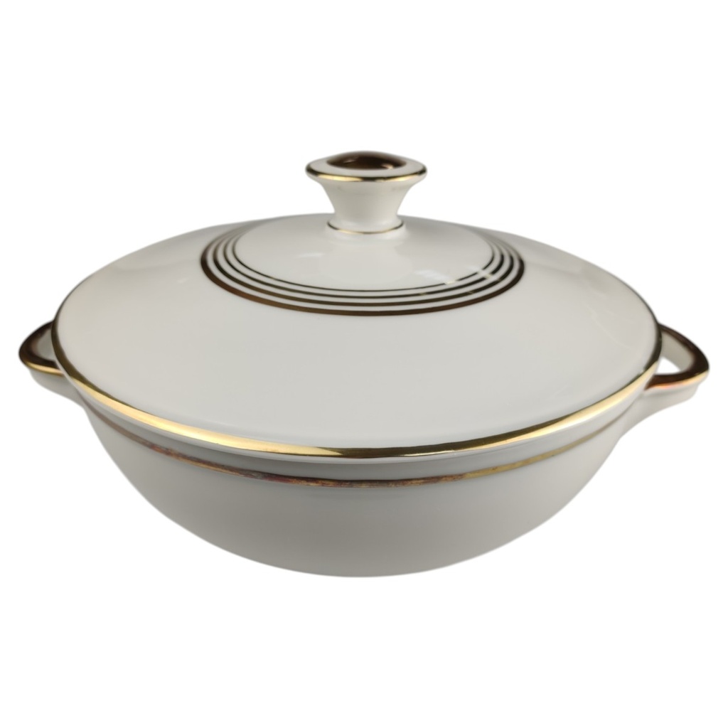 [1819002] Ragoutterrine 1,7 L Königszelt Goldrand gebraucht - sehr gut