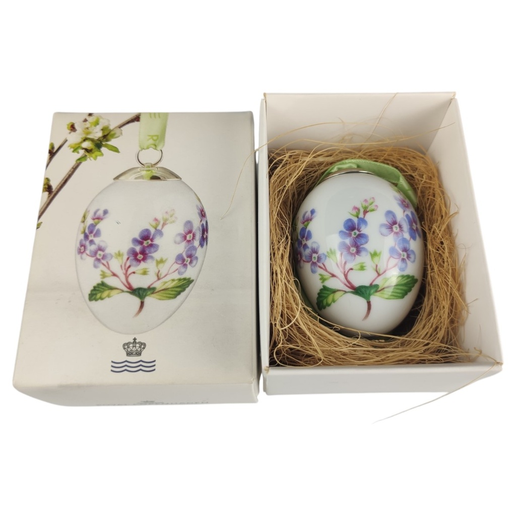 [1820710] Osterei Royal Copenhagen Blumendekor Ei gebraucht - sehr gut