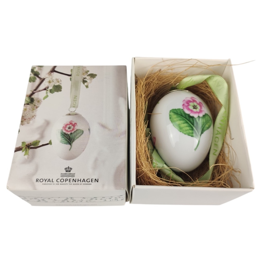 [1820711] Osterei Royal Copenhagen Blumendekor Ei gebraucht - sehr gut