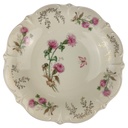 Obstschale Goldrand 28,5 cm Schumann Blumendekor gebraucht - sehr gut