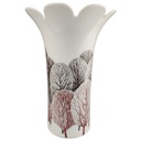 Blumenvase 29 cm Thomas Bäume Braun Schwarz gebraucht - sehr gut