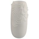 Vase Blumenvase 23 cm AK Kaiser Weiß M.Frey gebraucht - sehr gut