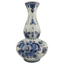 Vase Blumenvase 32 cm Koninklijke Goedewaagen Blauw Delfts Blumendekor Blau gebraucht - sehr gut
