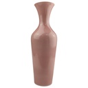 Tischvase Vase Blumenvase 23,5 cm Hutschenreuther Hohenberg Lachsrosa Weiß