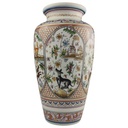 Vase Blumenvase 29 cm Wildtiere Portugal gebraucht - gut